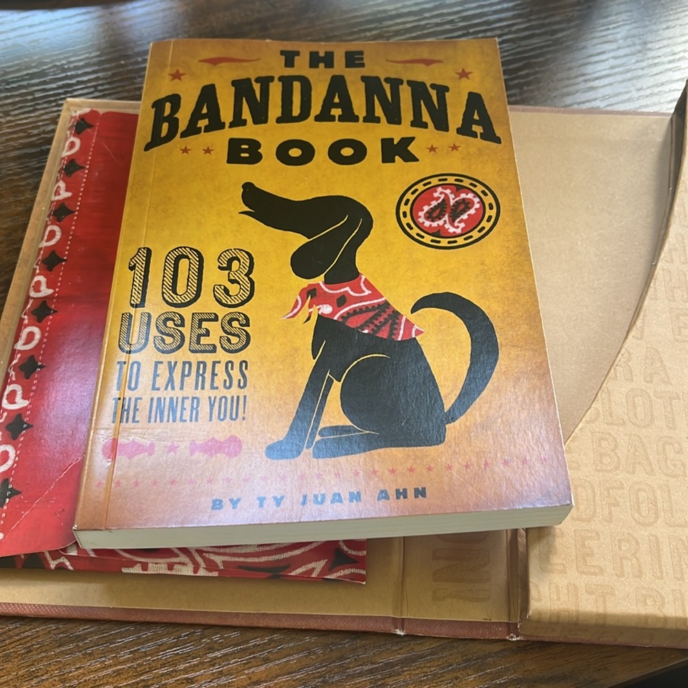 The Bandanna Book with Red Bandanna - Picture 3 of 4